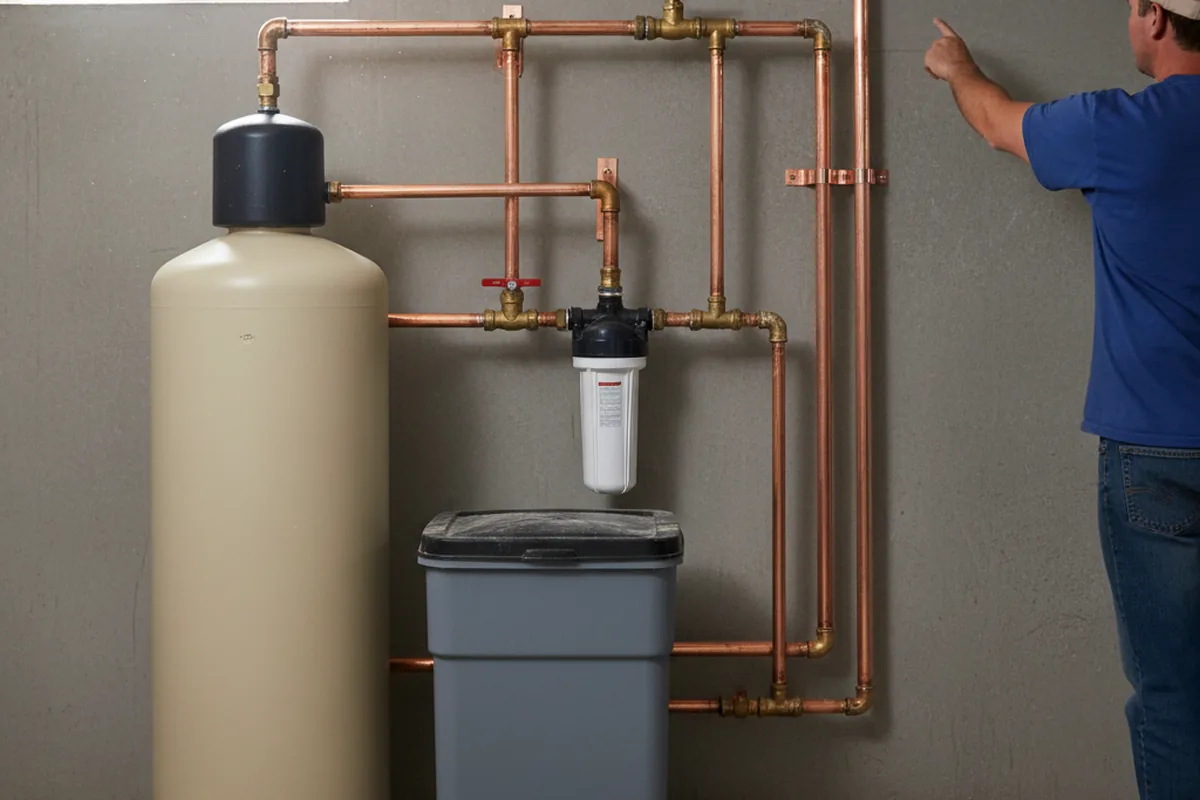 Whole-house water treatment system installed in Willington